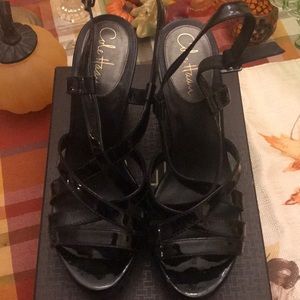 ColeHaan Black Patent Platform